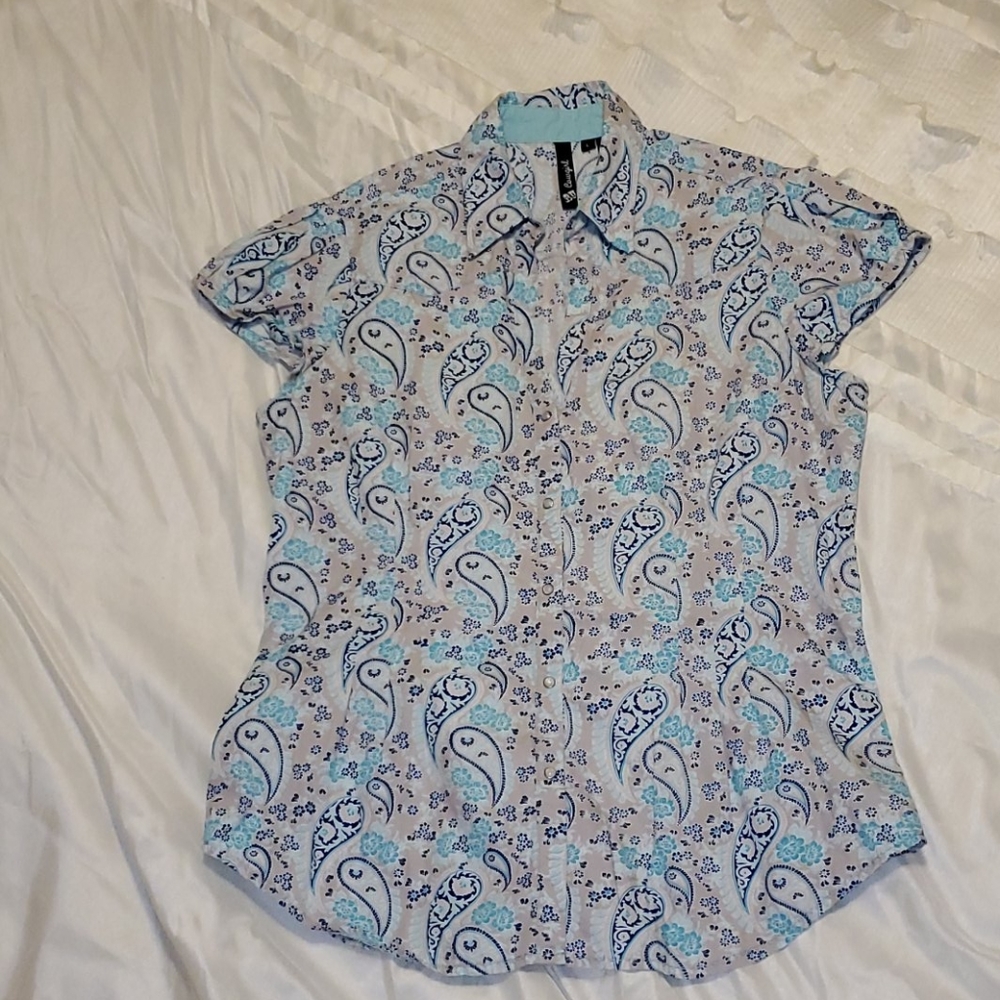 R U Cowgirl Snap Down Blouse